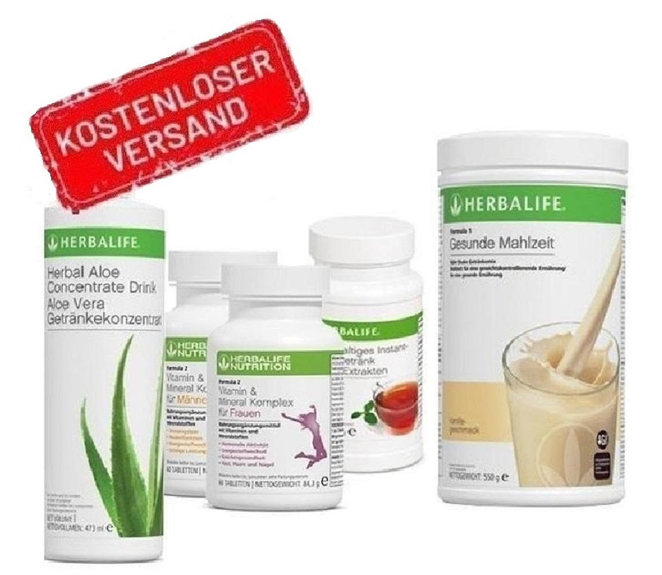 Herbalife Wellness Programm (F 1, Tee, Aloe, F 2)